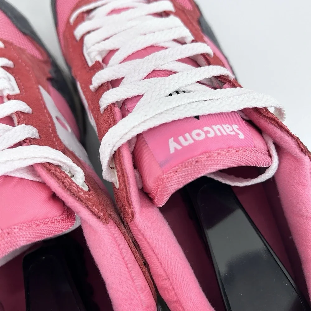 Saucony Shadow 5000 Pink Vintage Runner‎ Sneakers Mens 11.5 Retro Gum Sole Y2K